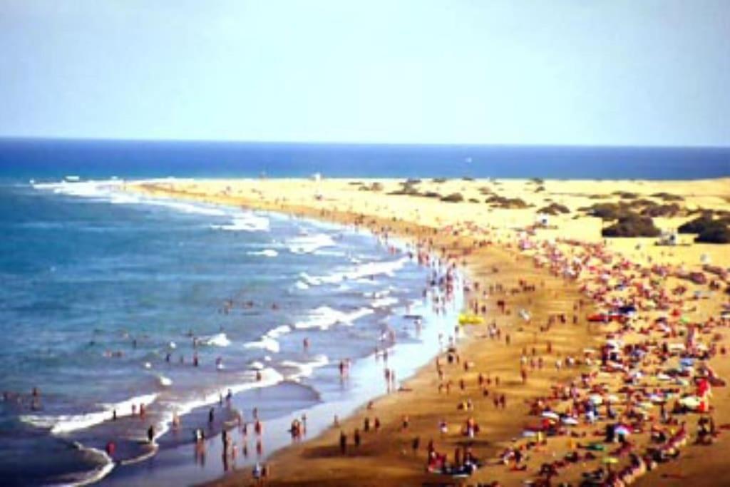 Traumhafte Mit Panoramablick Und Pool Leilighet Playa del Inglés